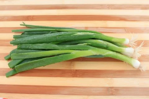 Green onions Stock Photos