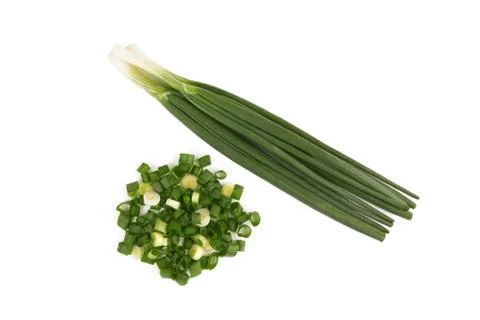 Green onions Stock Photos