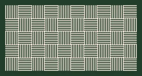 Green Optical Illusion Grid Pattern Stock Illustration