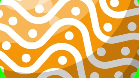 Green Orange Horizontal 16:9 Green Screen Video stock 340459913