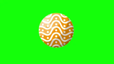 Green Orange Horizontal 16:9 Green Screen 库存影片 340459954