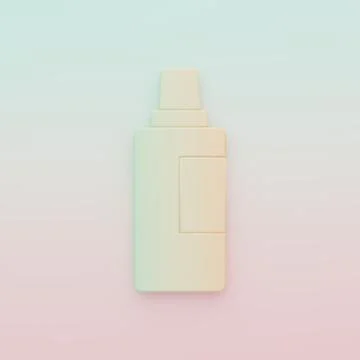 Green-orange Plastic bottle for laundry detergent, bleach, dishwashing liqu.. Stockillustratie
