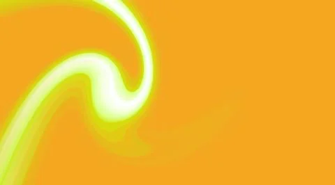 Green orange waves, abstract light Background. Design  futuristic cover Stock Illustration