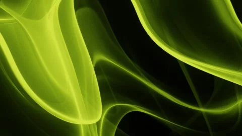 Green Organic Waving Loop Animated Background Stock Footage 276497033