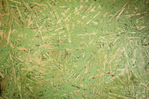 Green osb oriented strand board Foto stock