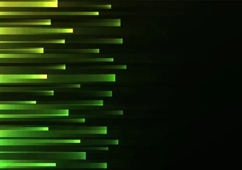 Green overlap pixel speed abstract background Stock Illustration