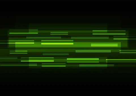 Green overlap pixel speed abstract background Stock Illustration