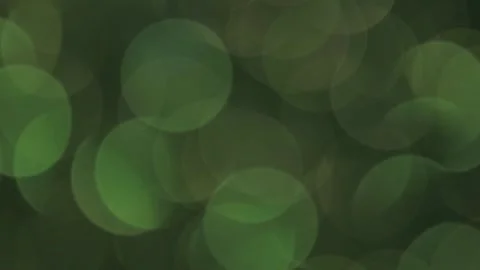 Green overlapping bokeh lights 스톡 동영상 319376936