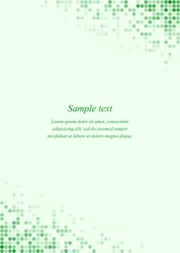 Green page corner design template Illustrazione stock