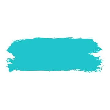 Green Paint Brushstroke Stock-Illustration