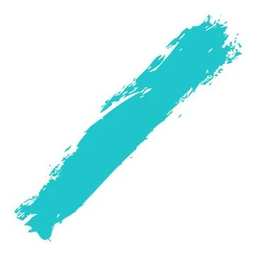 Green Paint Brushstroke Stock-Illustration