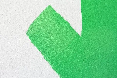 Green paint Stock Photos