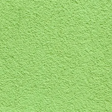Green painted plaster wall Stock Photos