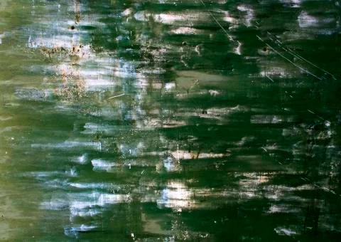 Green painted surface Foto stock