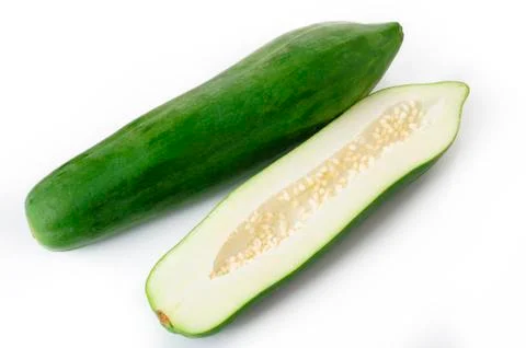 Green papaya Stock Photos
