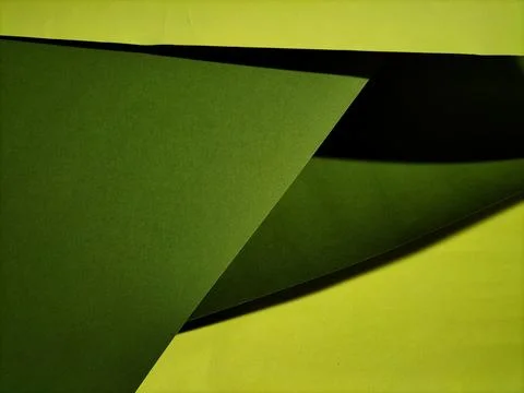 Green paper  Stock Photos