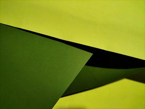 Green paper  Stock Photos