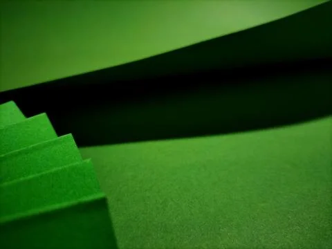 Green paper  Stock Photos