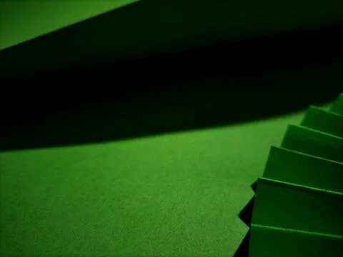 Green paper  Stock Photos