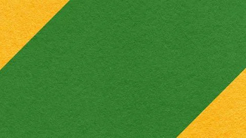 Green paper texture background with yellow corners and copy space for banner  库存插图