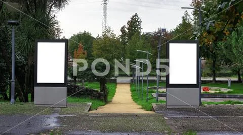 Green Park Mockup Template PSD