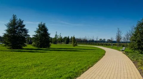Green park Stock Photos
