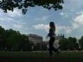 Green Park playing Football, London England GFSD SD Footage