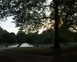 Green Park silhouette, London England GFSD SD Footage