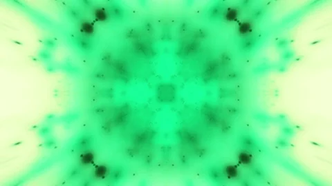 Green particle abstraction animated looping backdrop Stock Footage