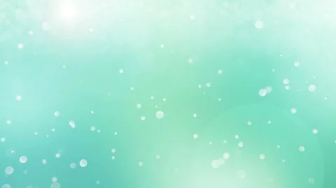 Green particle background - seamless loop, spring theme Stock Footage 48051204
