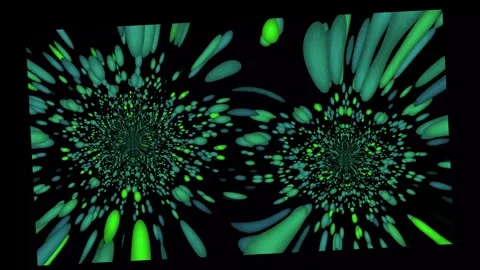 Green Particle Burst Background Loop Stock Footage 322612033