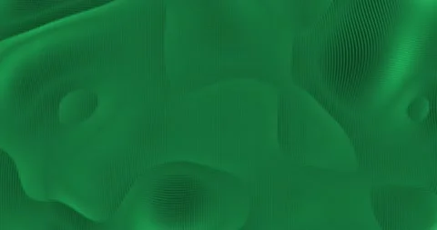 Green particle canvas with waves, looping Stock Footage 229321762
