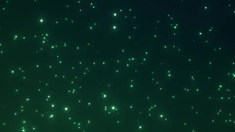 Green particle gradient Stock Footage 296845582
