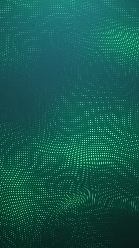 Green Particle Grid Stock Footage 316011651