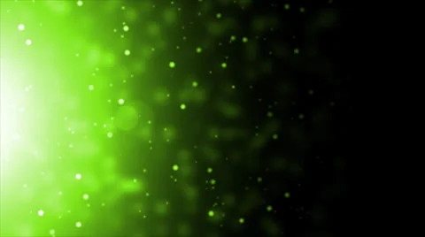 Green particles background. Stock Footage 27123837