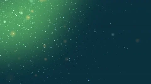 Green Particles Background Stock Footage 62927562