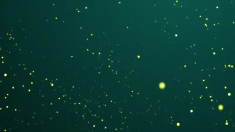 Green particles Bg Stock Footage 287748777
