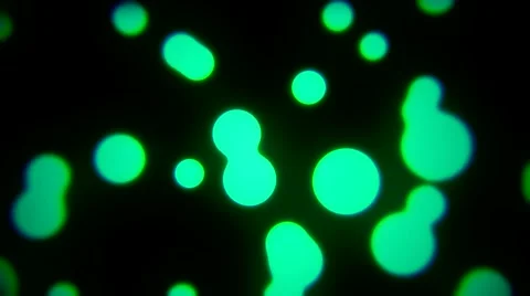 Green particles on black backround Stock Footage 55283917
