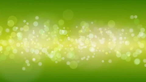 Green Particles Bokeh Background. Video stock 79521755