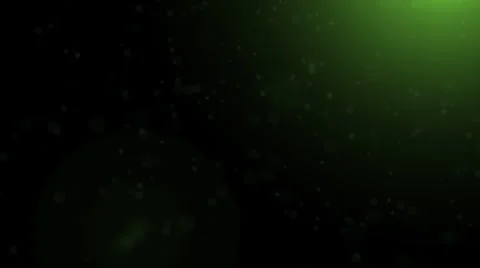 Green particles Stock Footage 1096870