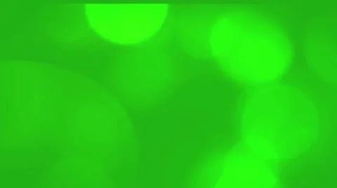 Green Particles Stock Footage