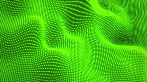 Green Particles Motion Background Stock Footage 320852192