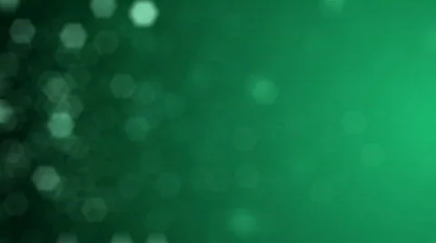 Green Particles Out of Focus BG Loop Stock Footage 341374