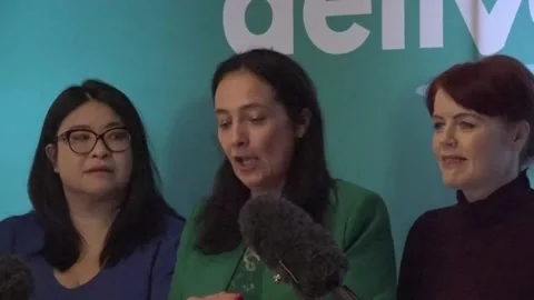 Green Party announce commitments on arts and culture 動画素材 293319802