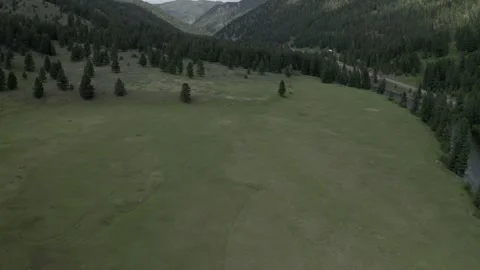 Green Pasture Mountains Stock Footage 281260752