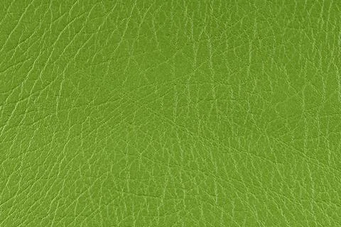Green pattern, design, leather fabric for sewing, dermantine, artificial le.. Stock Photos