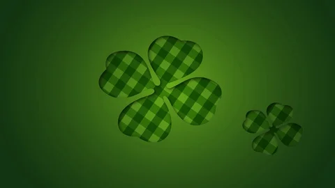 Green Pattern Flower Video Animation Motion Graphics Background Loop HD Stock Footage 94926165