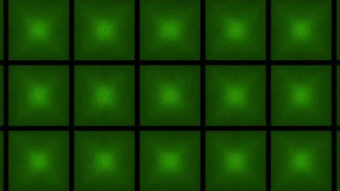 Green Pattern gothic design animation motion graphics Stock Footage 155261752