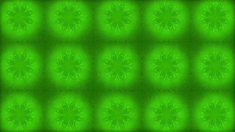 Green Pattern gothic design animation motion graphics Stock Footage 155261767