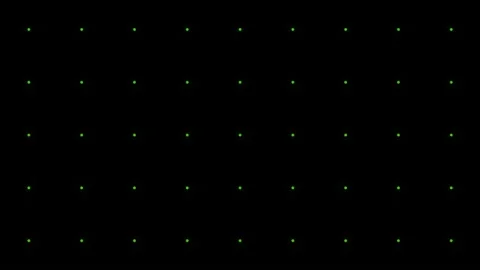Green Pattern gothic design animation motion graphics Stock Footage 155261769